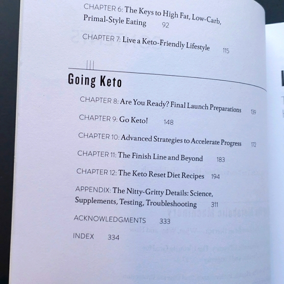 The Keto Reset Diet by Mark Sisson Hardcover Book New - Picture 5 of 8